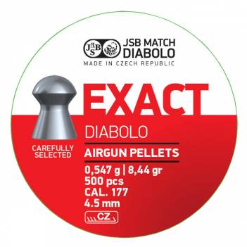 JSB EXACT 4.53 mm / 500 (8,4 grains)