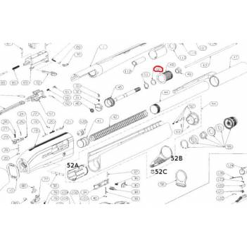 BERETTA GAS PISTON BUSH RING A391