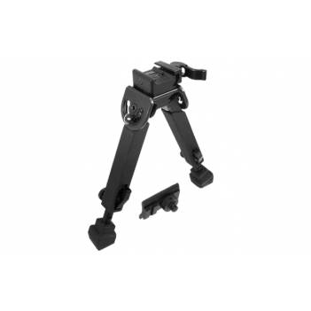 UTG® Rubber Armored Full Metal QD Bipod, 6.0"- 8.5" Center Height (TL-BP20Q-A)