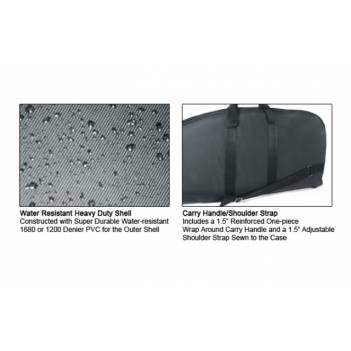 UTG® 34"/86cm DC Deluxe Tactical Gun Case, Black (PVC-DC34B-A)