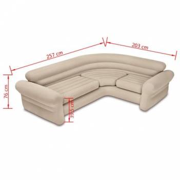 INTEX 68575NP INFLATABLE CORNER SOFA