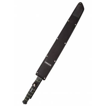 UNITED CUTLERY USMC Blackout Combat Sword with Nylon Sheath (UC3157)