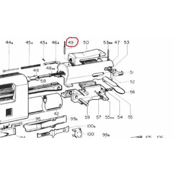 BERETTA CARTRIDGE LATCH PIN LOCKING SPRING PIN 2X6   A300/A301/A302/A303