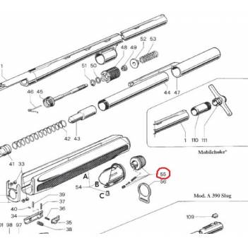 BERETTA FORE END CAP A390