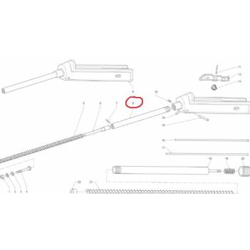 BENELLI RECOIL TUBE SL80/121