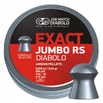 JSB EXACT JUMBO RS 5.52mm / 500 (13,43 grains)