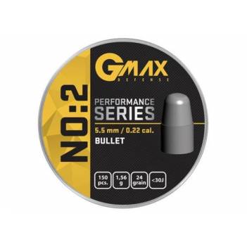 GMAX No2 PS SLUGS BLT .216/150 (24 grains)