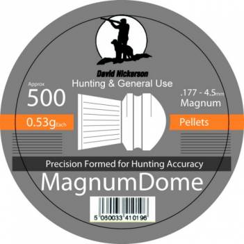 DAVID NICKERSON MAGNUM DOMED .177/500 (8,2 grains)