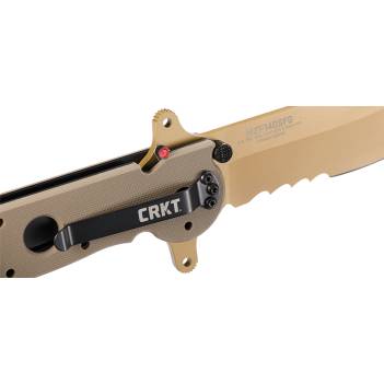 CRKT ΣΟΥΓΙΑΣ M21-14DSFG SPECIAL FORCES DROP POINT W/VEFF SERRATIONS