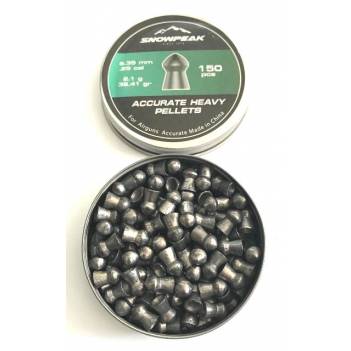 SNOWPEAK ACCURATE HEAVY PELLETS 6.35mm/150 (32.41 grains)