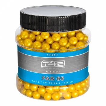 UMAREX 500 pcs RUBBER POWERBALLS .43 YELLOW (2.4480)