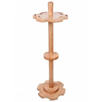 ΣΤΡΟΓΓΥΛΗ ΞΥΛΙΝΗ ΒΑΣΗ 12 ΣΠΑΘΙΩΝ - Wooden Round Stand