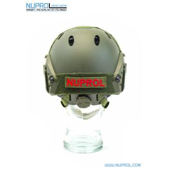 NUPROL FAST RAIL HELMET GREEN