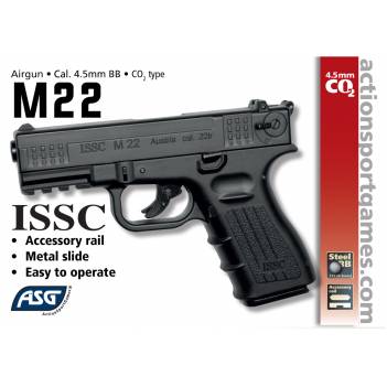 ΑΕΡΟΒΟΛΟ ASG ISSC M22, 4.5mm, GNB, SL, MS (19802)