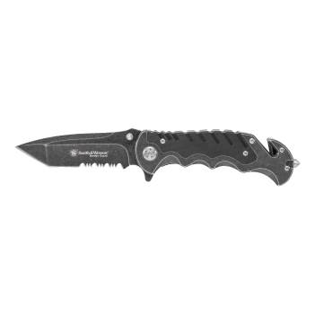 S&W ΣΟΥΓΙΑΣ SWBG10S Border Guard, Serrated tanto