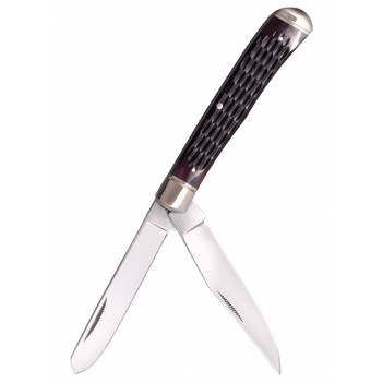 COLD STEEL ΣΟΥΓΙΑΣ TRAPPER, JIGGED BONE HANDLE (FL-TRPR-J)