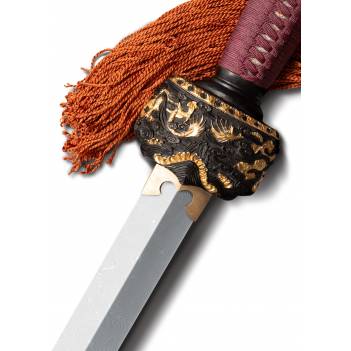 COLD STEEL, Chinese Two Collar Sea Wave Gim-Sword (SW-SEAGIM)