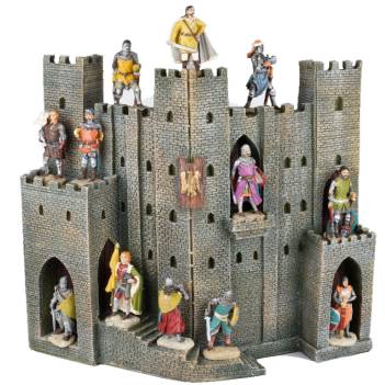 ΚΑΣΤΡΟ TOLE10 Display Castle +12 resin soldiers 37×13.7×30 cm (39711)