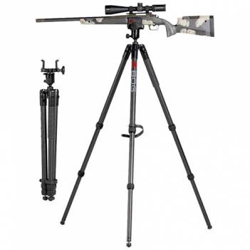 BOG DEATHGRIP INFINITE CARBON FIBER TRIPOD W/ HEAVY-DUTY CONSTRUCTION, 360° HEAD