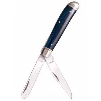 COLD STEEL ΣΟΥΓΙΑΣ Mini Trapper, blue bone handle (FL-MTRPR-B)