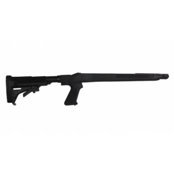 CHOATE M1 CARBINE 5-Position Collapsible Rifle Stock with Pistol Grip Synthetic Black