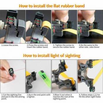 HUNTING LASER AIMING SLINGSHOT