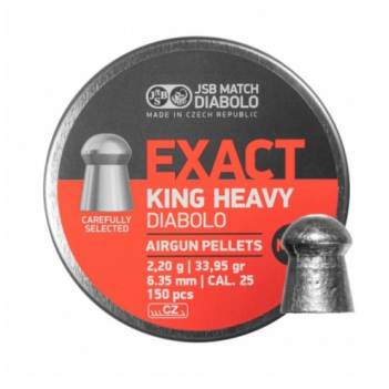 JSB KING HEAVY .25/150 (34 grains)