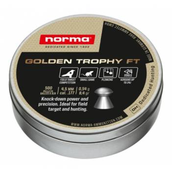 NORMA GOLDEN TROPHY FT .177/500 (8,4 grains) NORMA GOLDEN TROPHY FT .177/500 (8,4 grains)