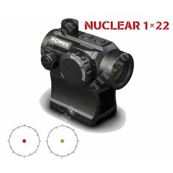 KONUS NUCLEAR 1×22 RED/GREEN DOT (7217)