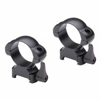 NIKKO STIRLING STEEL-LOK Quick Release Steel Mounts, 30mm, 5/8" Weaver High (NSMQR30WH)