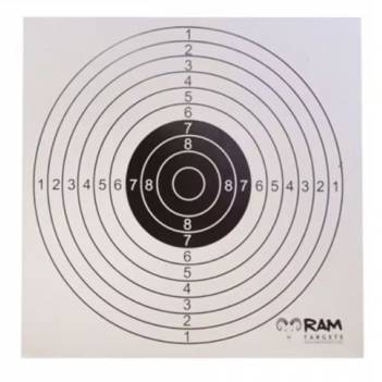 RAM TARGETS Paper Targets 14x14cm 100pcs