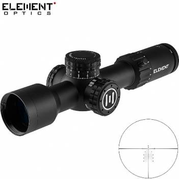 ELEMENT OPTICS THEOS 2-10x42 FFP MPR-1D MRAD BLACK (50063)