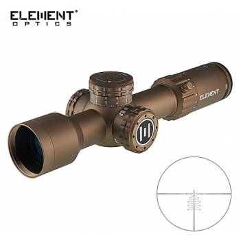 ELEMENT OPTICS THEOS 2-10x42 FFP MPR-1D MRAD FDE (50064)