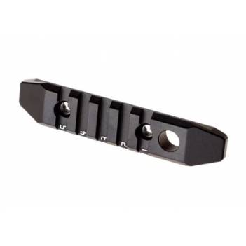 M-LOK Aluminum Rail 5-Slot and Keymod BLACK (31350)