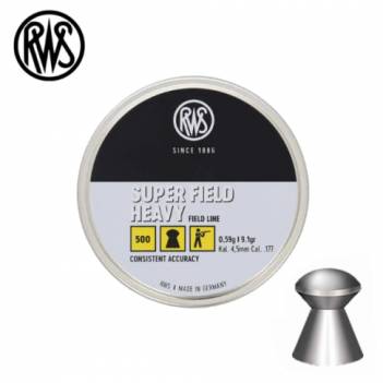 RWS SUPER FIELD HEAVY .177/500 (9,1 grains)