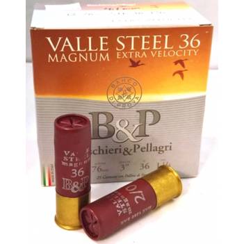 B&P VALLE STEEL 36gr. MAGNUM 12/76 (2/0)