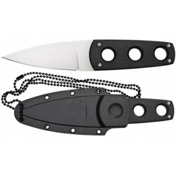 COLD STEEL SECRET EDGE, NECK KNIFE WITH SHEATH (11SDT)