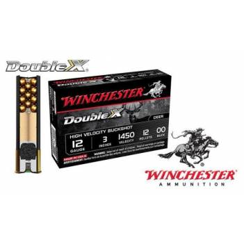 WINCHESTER Double X MAGNUM HIGH VELOCITY 00 BUCK 12/76 (12ΒΟΛΟ) (SB12300)