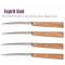 OPINEL Νο125 ESPRIT SUD ΕΠΙΤΡΑΠΕΖΙΑ ΜΑΧΑΙΡΙΑ-ΞΥΛΟ ΕΛΙΑΣ (4 ΤΕΜ.)