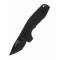 SOG-TAC AU COMPACT, BLACK, TANTO CA SPECIAL, Folding Knife (SOG-15-38-14-57)