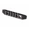 M-LOK Aluminum Rail 5-Slot and Keymod BLACK (31350)